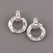Ukázka využití kroužku - náušnice s Cosmic Ring 20mm