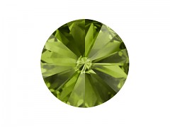 Swarovski Elements Rivoli 1122 – Olivine Foiled – 8mm