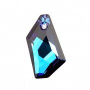 Swarovski Elements přívěsky 6670 – De–art – Bermuda Blue – 24mm