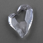 Swarovski Elements přívěsky 6261 – Devoted 2 U Heart – Crystal 17mm