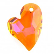 Swarovski Elements přívěsky 6261 – Devoted 2 U Heart – Astral Pink 27mm
