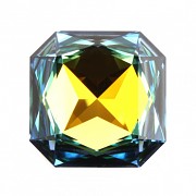 Swarovski Elements Square Octagon 4675 – Sahara Foiled – 23mm