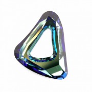 Swarovski Elements 4736 – Organic Cosmic Triangle – Bermuda Blue – 14mm