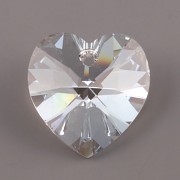 Swarovski Elements přívěsky 6228 – Srdce – Moonlight – 28mm