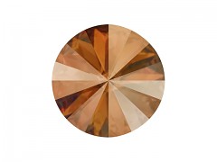 Swarovski Elements Rivoli 1122 – Copper Foiled – 12mm