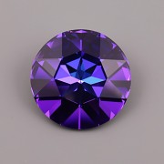Round Stone Swarovski Elements 1201 – Heliotrope F – 27mm