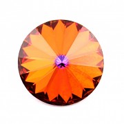 Swarovski Elements Rivoli 1122 – Volcano Foiled – 18mm