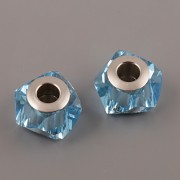 BeCharmed Helix korálky Swarovski Elements 5920 – Aquamarine