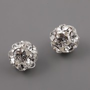 Štrasové korálky - Crystal - 12mm