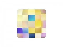 Chessboard Swarovski Elements 2493 – Crystal AB Unfoiled – 12mm