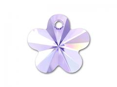Swarovski Elements přívěsky 6744 – Kytička – Violet AB – 14mm