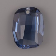Swarovski Elements přívěsky 6685 – Graphic – Denim Blue – 19mm