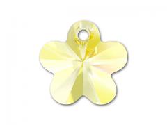 Swarovski Elements přívěsky 6744 – Kytička – Jonquil AB – 14mm