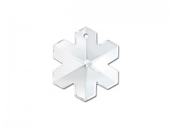Swarovski Elements přívěsky 6704 – Sněhová vločka – Moonlight – 20mm