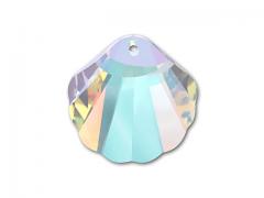 Swarovski Elements přívěsky 6723 – Mušle – Crystal AB – 28mm