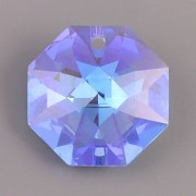 Swarovski Elements Strass 8115 – Octagon – Medium Sapphire Blue AB – 14mm