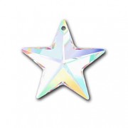 Swarovski Elements přívěsky 6714 – Hvězda – Crystal AB – 40mm