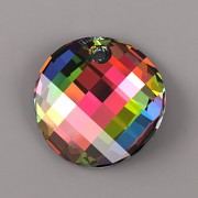 Swarovski Elements přívěsky 6621 – Twist – Vitrail Medium – 28mm
