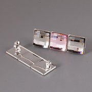 Brož pro Chessboard Swarovski Elements
