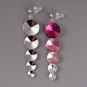 Tak trochu ujeté náušnice pro Rivoli Swarovski Elements
