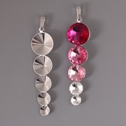 Tak trochu ujetý přívěsek pro Rivoli Swarovski Elements