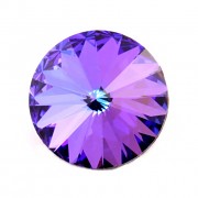 Swarovski Elements Rivoli 1122 – Heliotrope Foiled – 18mm