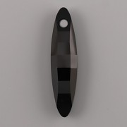 Swarovski Elements přívěsky 6470 – Ellipse – Jet– 48mm