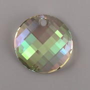 Swarovski Elements přívěsky 6621 – Twist – Luminous Green – 28mm
