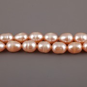 Říční perly - návlek 38cm - lososové - basic