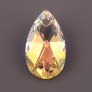 Swarovski Elements přívěsky 6106 – Hruška – Crystal AB –28mm