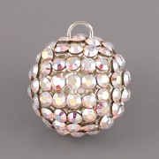 Swarovski Elements - kulička s kamínky - Crystal AB - 15mm