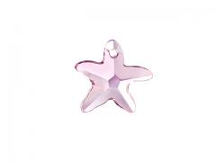Swarovski Elements přívěsky 6721 – Mořská hvězda – Light Amethyst AB – 16mm