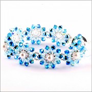 Kurz - perlička zdobená korálky Swarovski Elements 