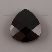 Swarovski Elements přívěsky 6012 - Flat Briolette – Jet - 15mm