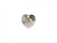 Swarovski Elements přívěsky 6202 – Srdce – Greige – 14mm
