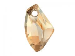 Swarovski Elements přívěsky 6656 – Galactic Vertical – Golden Shadow – 39mm