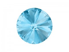 Swarovski Elements Rivoli 1122 – Aquamarine Foiled – 5mm