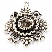 Ramínko zdobené - pro nalepení Rivoli Swarovski 6mm