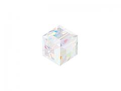 Korálky Swarovski Elements – kostička 5601 – Crystal AB – 14mm
