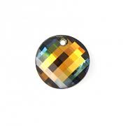 Swarovski Elements přívěsky 6621 – Twist – Tabac – 18mm