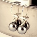 Pearl Earrings with Swarovski Elements