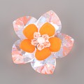 Flower from Swarovski Hearts