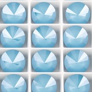SWAROVSKI AZURE BLUE RIVOLI