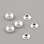 Kaplík 6mm - AG925 rhodium