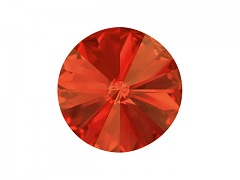 Swarovski Elements Rivoli 1122 – Padparadscha Foiled – 8mm