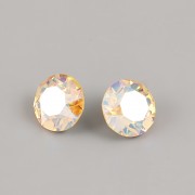 Swarovski Elements XIRIUS Chaton 1088 – Light Topaz Shimmer – 8mm