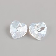 Swarovski Elements přívěsky 6228 – Srdce – Crystal Shimmer – 10mm
