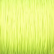 Šnůrka SPLÉTANÁ - neonová zelená - 0,5mm