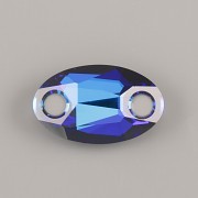 Našívací kamínky Swarovski Elements 3231 – Oval Sew–on – Bermuda Blue – 18mm