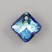 Swarovski Elements přívěsky 6431 Princess Cut – Bermuda Blue - 11mm